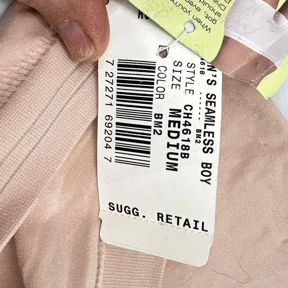 CHAMPION Seamless DoubleDry Boyshort Sport Panty NEW Womens Sz M - Picture 5 of 5